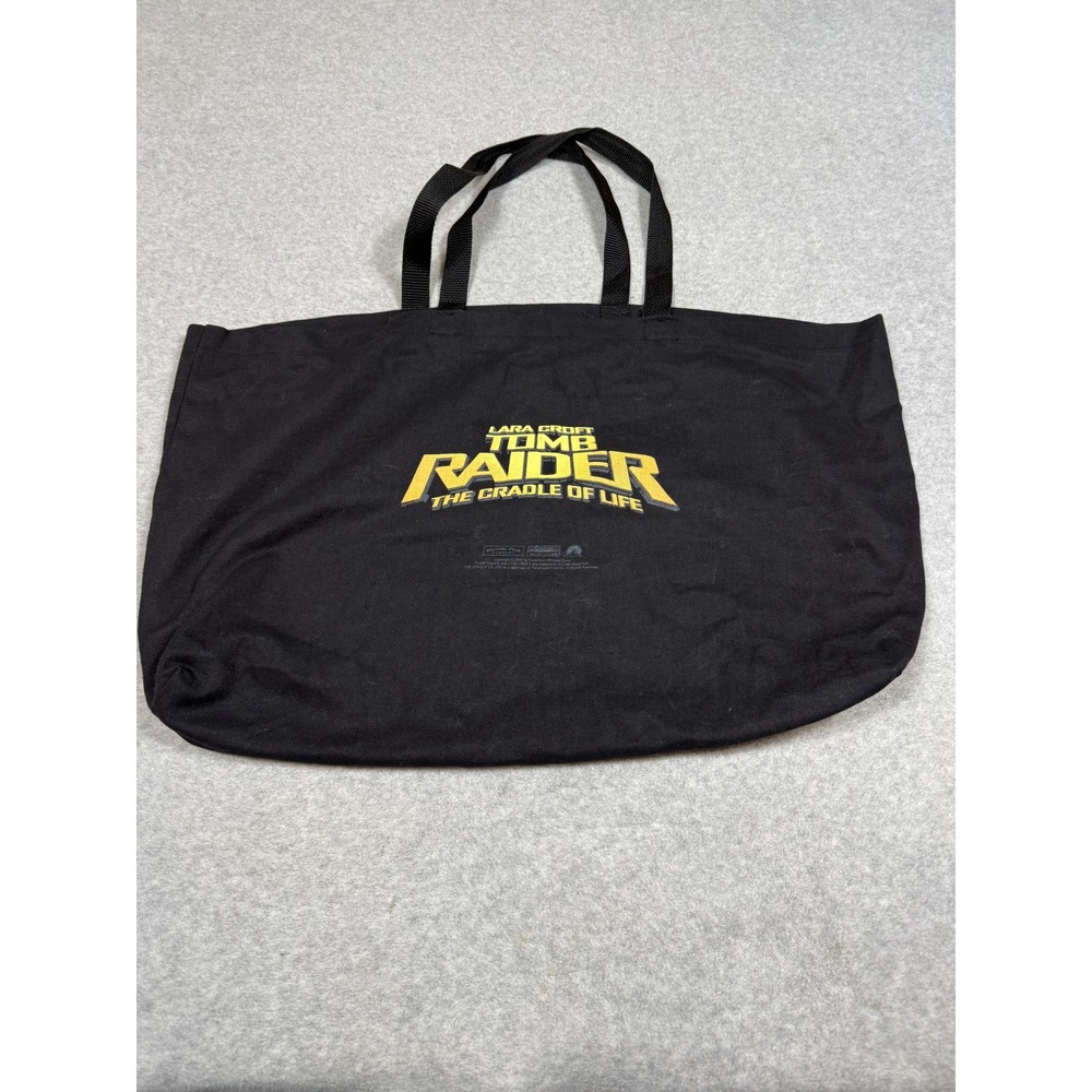 Vintage 2003 Lara Croft Tomb Raider The Cradle of Life Movie Promo Tote Bag